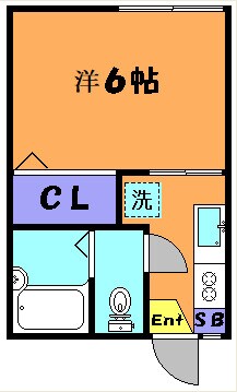祖師ヶ谷大蔵駅 徒歩4分 1階の物件間取画像