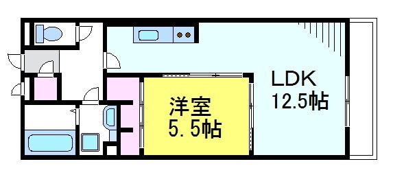 武蔵小金井駅 徒歩13分 3階の物件間取画像