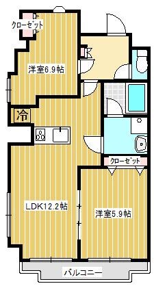 ロイヤル二ノ橋ビルの物件間取画像