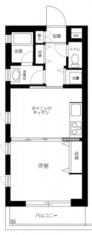 経堂駅 徒歩10分 2階の物件間取画像