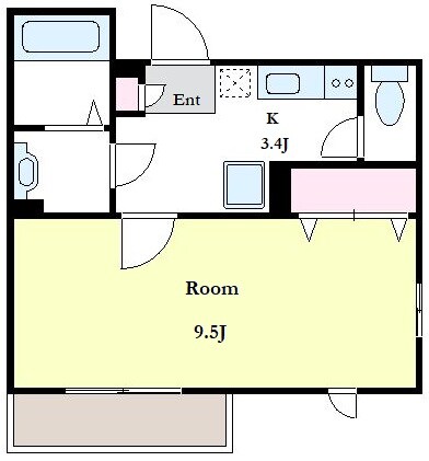 用賀駅 徒歩12分 2階の物件間取画像