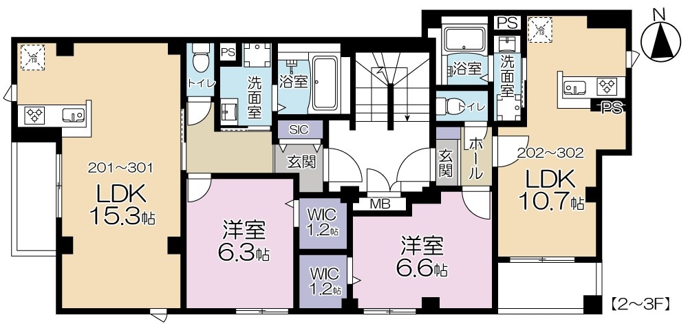 リヴェールKの物件間取画像