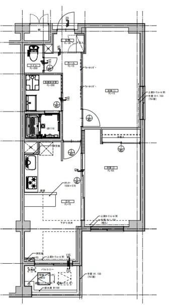 柴崎駅 徒歩3分 1階の物件間取画像