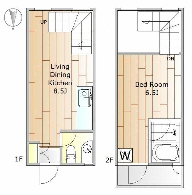 五本木アパートメントの物件間取画像