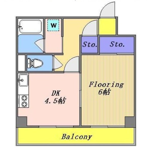 武蔵小山駅 徒歩5分 3階の物件間取画像