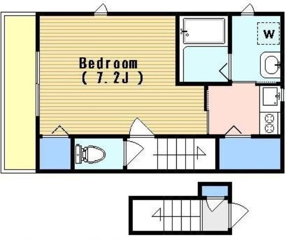 武蔵小山駅 徒歩7分 2階の物件間取画像