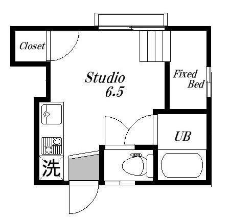 ふじみハウスの物件間取画像
