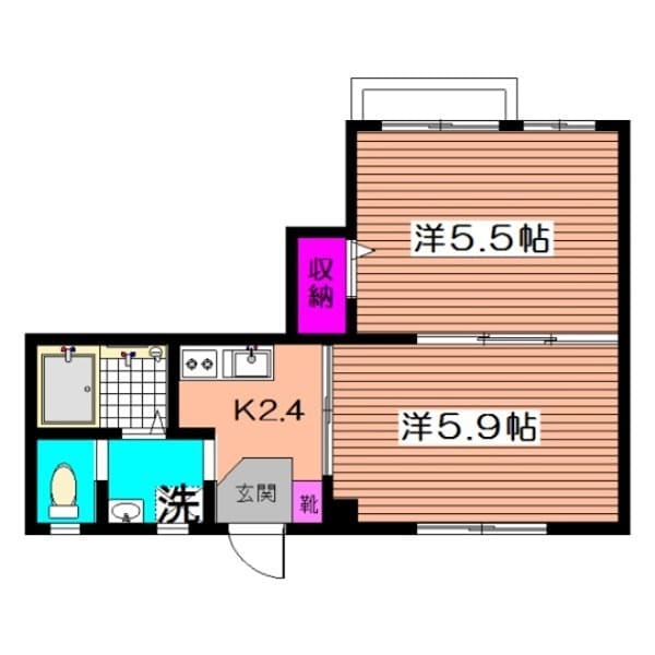 ＣＵＢＥ　ＨＭの物件間取画像