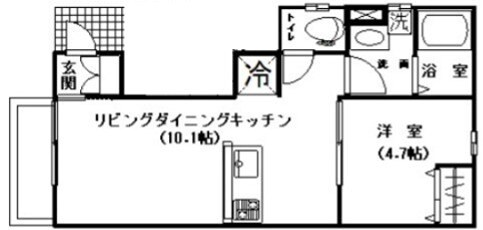 モンシャトー天沼の物件間取画像