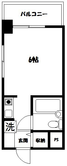 南阿佐ヶ谷シティハウスの物件間取画像