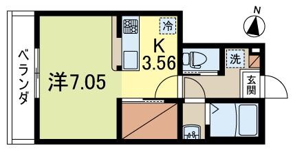 サットンプレイス・椿原の物件間取画像