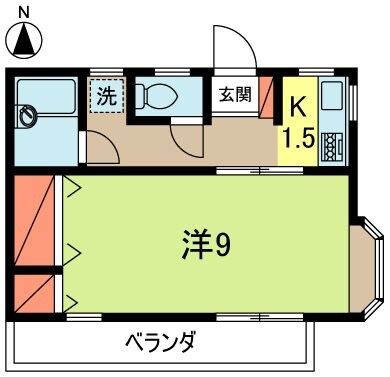 ＨＳ幡ヶ谷の物件間取画像