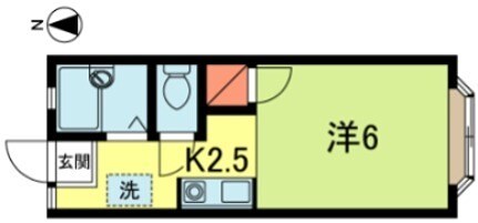 メゾンドリラの物件間取画像