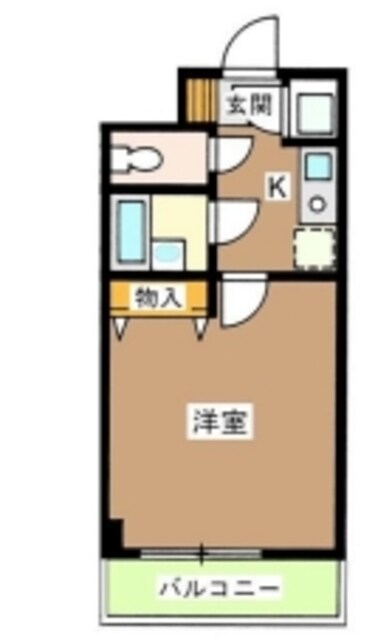 石川台駅 徒歩14分 3階の物件間取画像