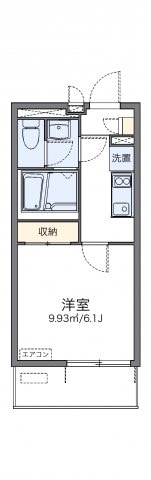 レオネクストＮＨの物件間取画像