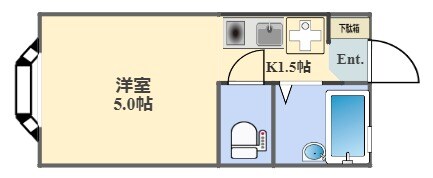 プランタン大森の物件間取画像