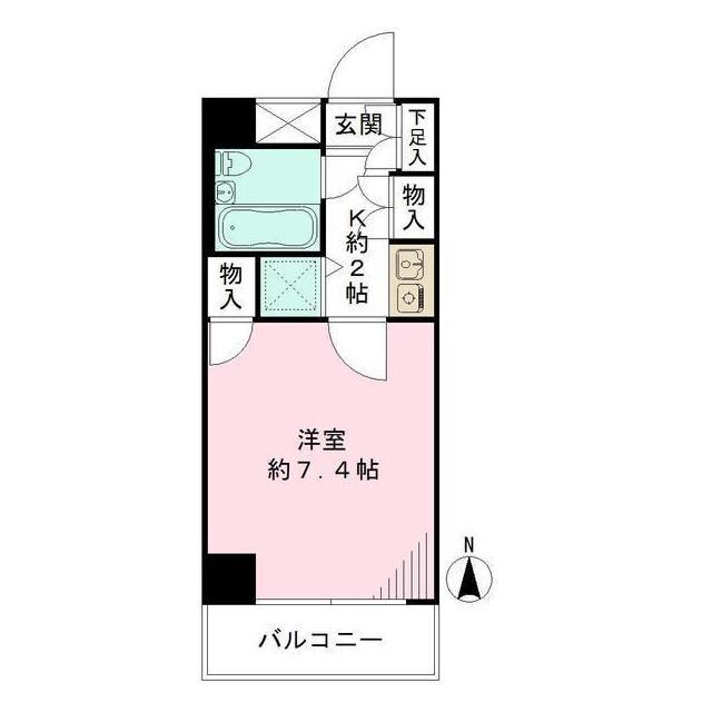 藤和シティコープ千鳥町の物件間取画像