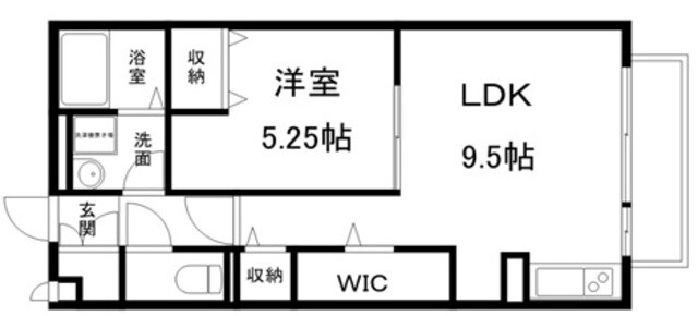 セジュールコウハナ　Ｃ棟の物件間取画像