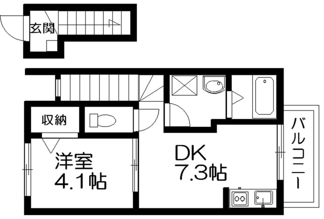 グランシャリオの物件間取画像