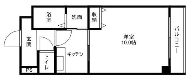 ＦＬＡＴ都賀山の物件間取画像