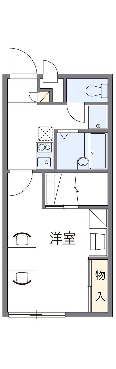 物件間取画像