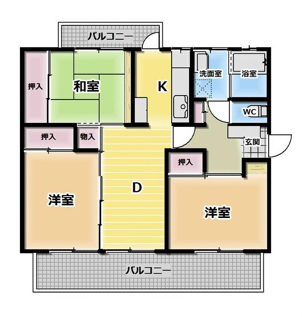 京都東山の物件間取画像