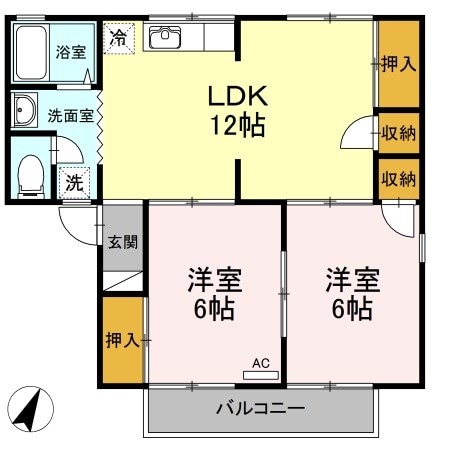 セジュールＫＥＩ　Ｃ棟の物件間取画像