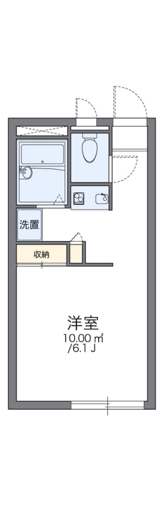 レオパレス坂出の物件間取画像