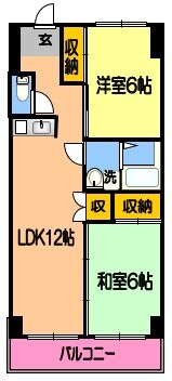 物件間取画像
