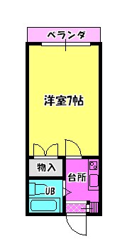 物件間取画像