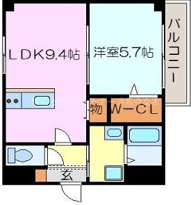 LA・PAISIBLEの物件間取画像