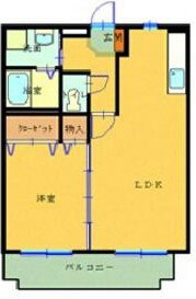 グランディール小山Iの物件間取画像