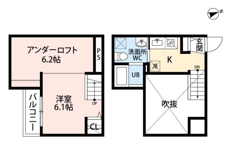 日向崎 徒歩4分 1階の物件間取画像