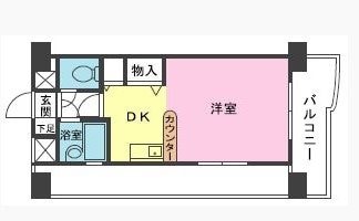 メゾン・ド・ぺルレの物件間取画像