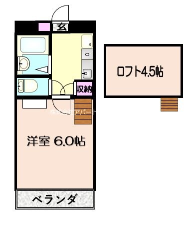 物件間取画像