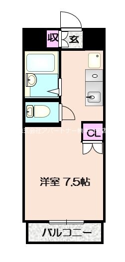 メルシーハイツの物件間取画像
