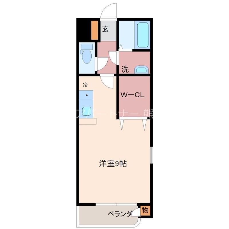 物件間取画像