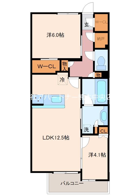 レ・ジェイド上通の物件間取画像