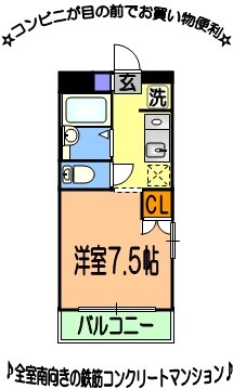 物件間取画像