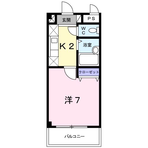 物件間取画像