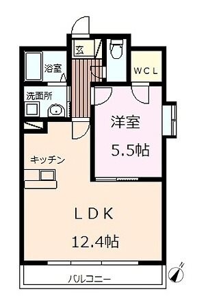 白山ヒルズの物件間取画像