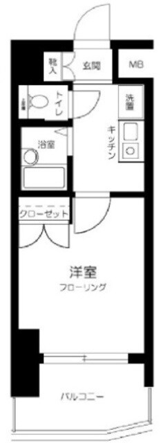 高円寺駅 徒歩9分 3階の物件間取画像