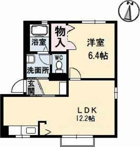 ハミングタウン　Ⅶの物件間取画像