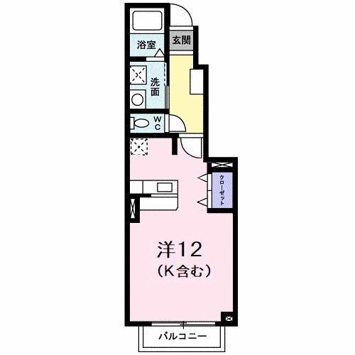 トゥールコネッサンスの物件間取画像