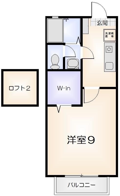 ヴィラコートの物件間取画像