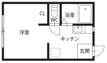 物件間取画像