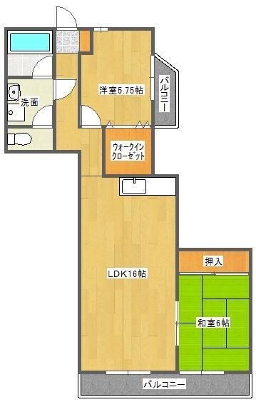 グローリア　カーザの物件間取画像