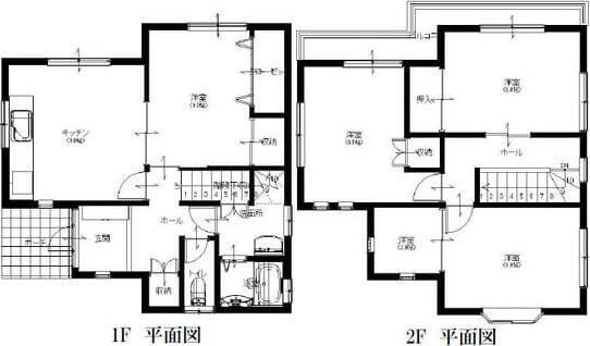 北島町鯛浜字西ノ須５１－７２　土地・建物の物件間取画像