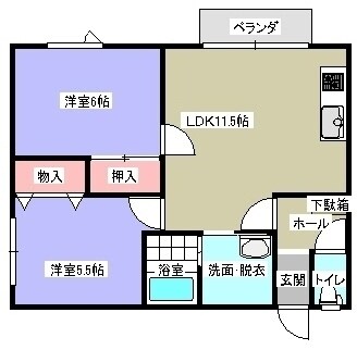 ファイン２１の物件間取画像