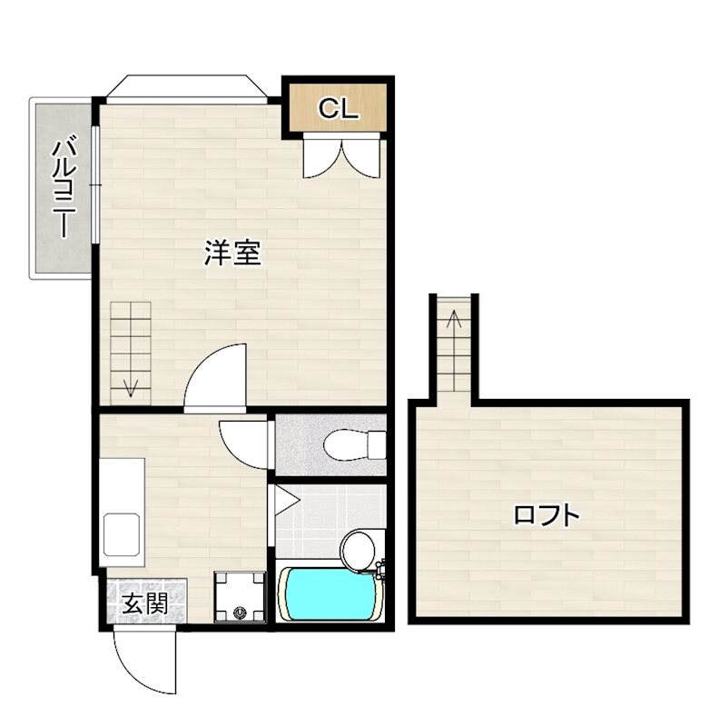 ソレーユ博多の物件間取画像